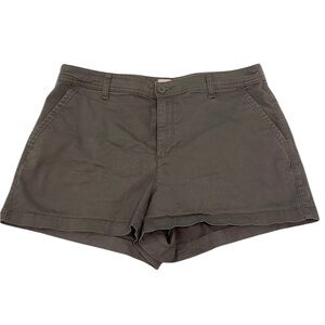 A new day dark gray shorts stretch size 14